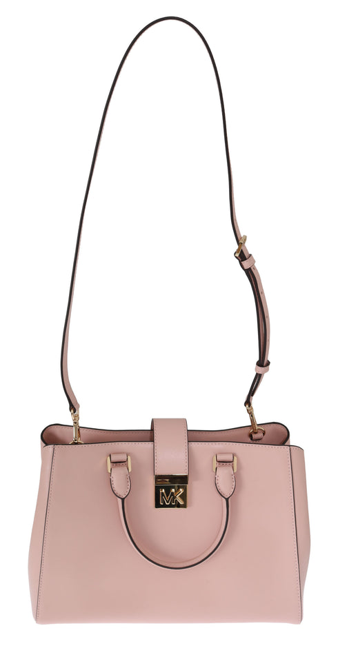 Michael Kors Pink MINDY Leather Shoulder Bag